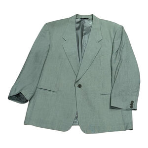 Matteo Maas Blazer Mens 42 Wool Polyamide Gray Single Button Suit Jacket Canada